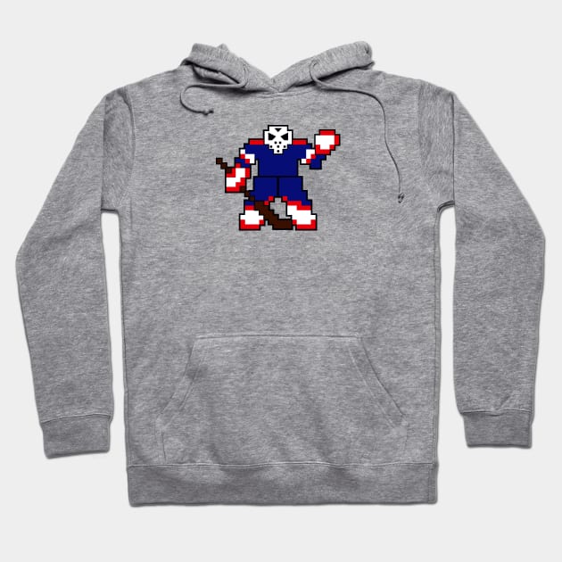 New York Rangers Goalie Hoodie by miniBOB